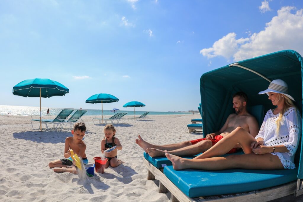 Family on the Beach