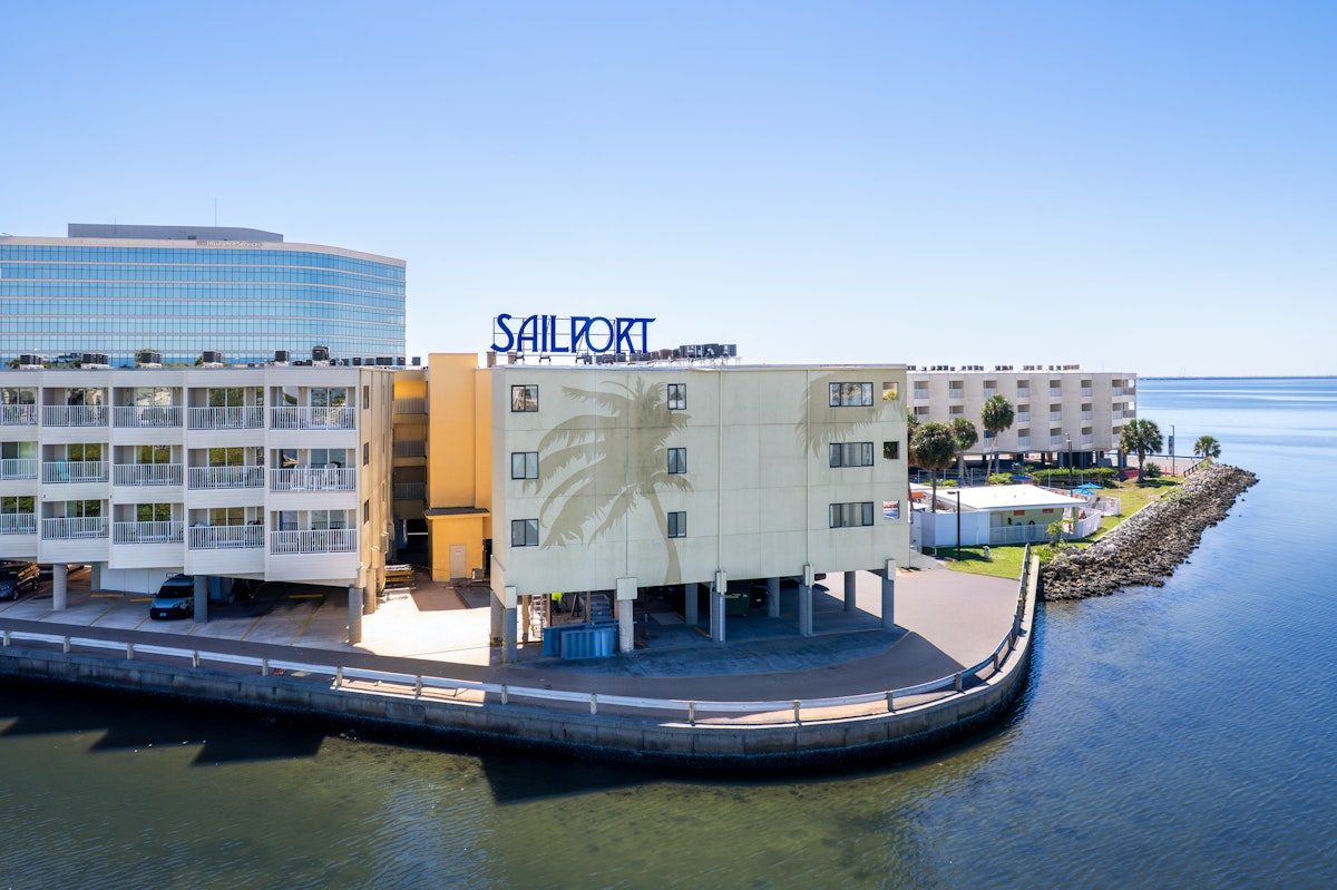 Sailport Drone Exterior